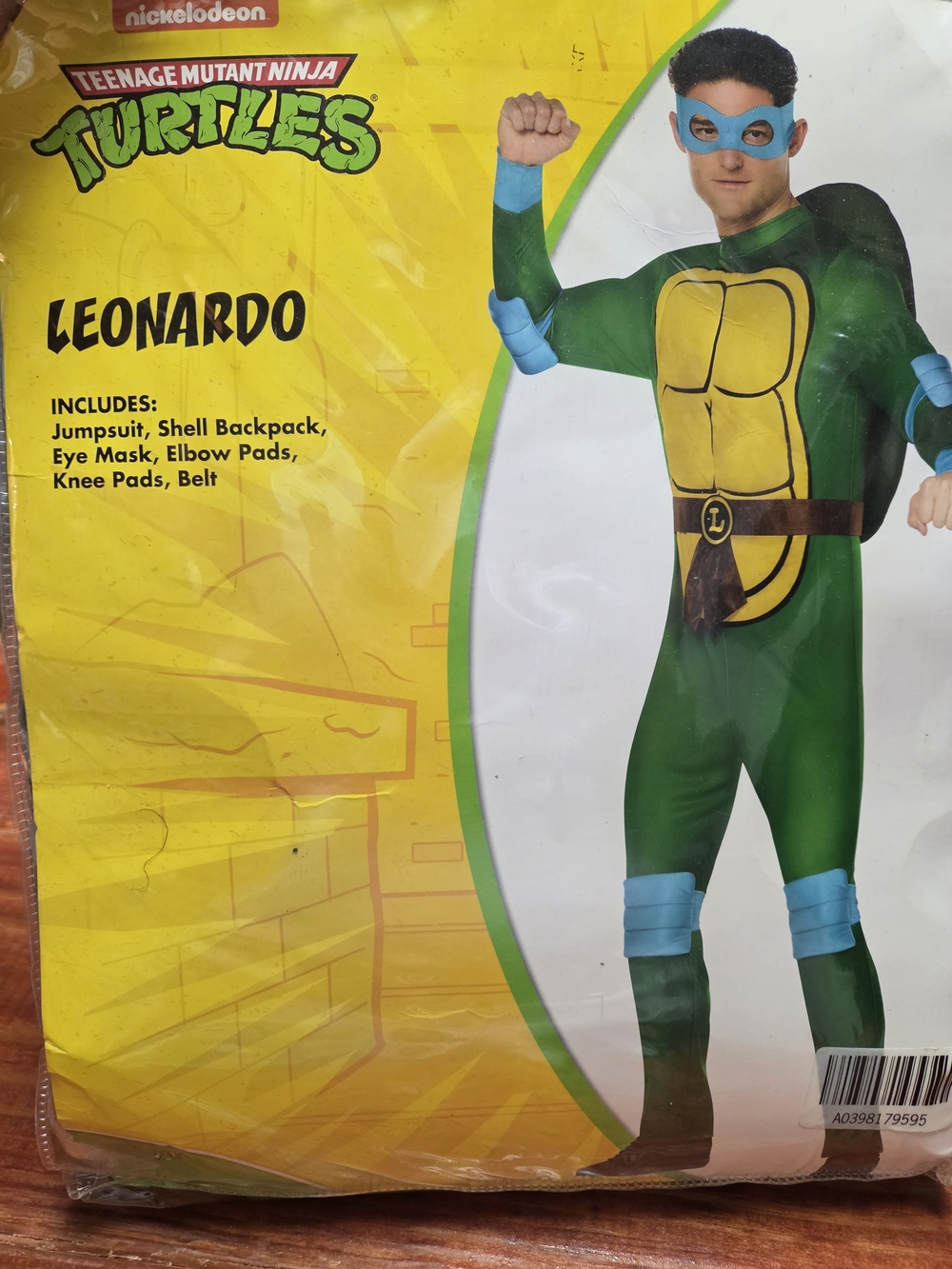 Teenage Mutant Ninja Turtles Leonardo Adult Costume - Lg/Xl
